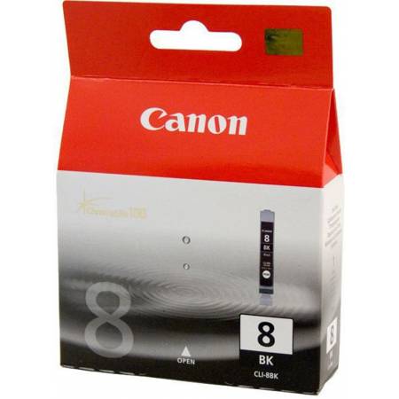 Tusz Canon CLI-8BK Czarny do drukarek (Oryginalny) [13ml]